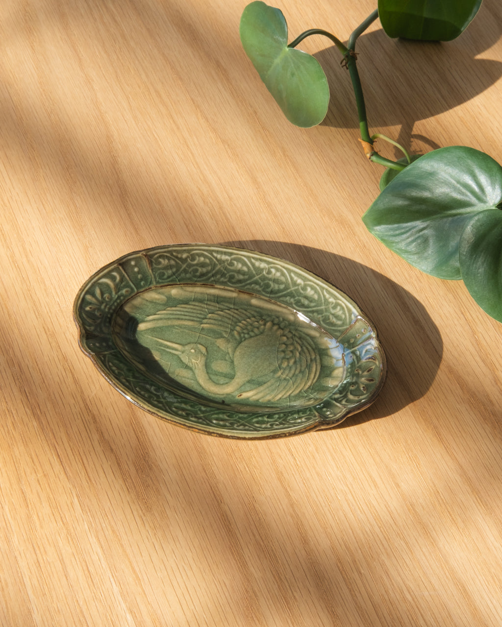 Plate Crane | 小皿 鶴